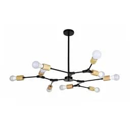Люстра лофт Levistella 910902-9 BK