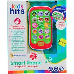 Музыкальный телефон Kids Hits Smart phone Яркий зоопарк (1919474501)