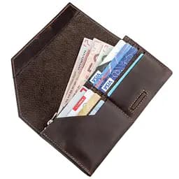 Шкіряний клатч Grande Pelle 10х20х2.5 см sum0012818 - мініатюра 3