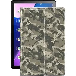 Чехол StatusCASE из экокожи для планшета Lenovo Tab M10 (3rd gen) Хаки-зеленый