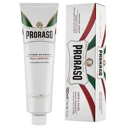 Крем для бритья Proraso, для чувствительной кожи, с экстрактом зеленого чая и овса, 150 мл