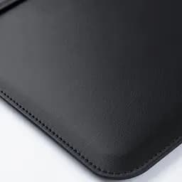 Чохол-сумка BeCover ECO Leather для MacBook 16" Black (709697) - мініатюра 2