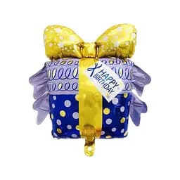 Шар воздушный фольгированный (60 см) Подарочная коробка