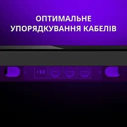 Геймерський стіл Lorgar ELITE 90W Wood Black (LRG-DE90W) - мініатюра 13
