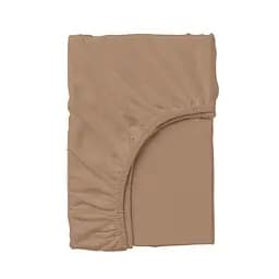 Набір простирадл на резинці Cosas WHITE/BROWN 140х200х20 см (Set_White_Brown_140x200_2) - мініатюра 8