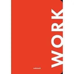 Блокнот Orner Work червоний