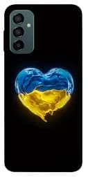 Чехол Demsky Сердце Украины для Samsung Galaxy M23 5G