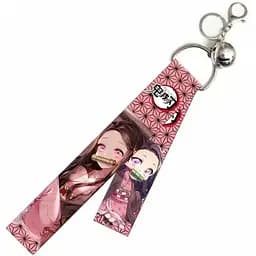 Брелок тканевый Клинок рассекающий демонов Незуко Камадо Demon Slayer Nezuko Kamado 15 см