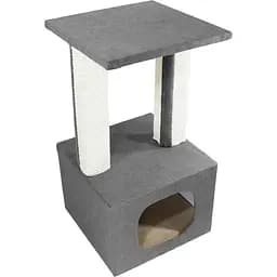 Дряпка Lucky Pet Будинок Грот Люкс, сірий