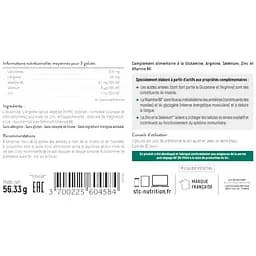 Глютамін 1200 STC Nutrition 90 капсул - мініатюра 4
