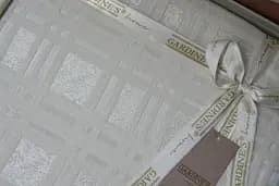 Покривало з наволочками Gardines Ekose Cream 240 x 260 см pbe0051066 - мініатюра 2