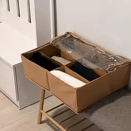 Органайзер ORGANIZE  для зберігання взуття на 6 пар 53*40*15 см (беж) - мініатюра 3