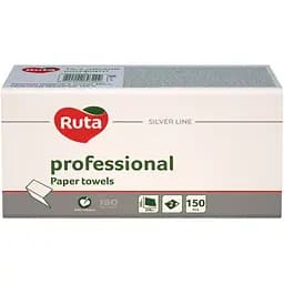 Паперові рушники Ruta Professional, V-складення, двошарові, 150 шт.
