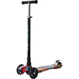 Самокат детский iTrike Maxi JR 3-055-3-WP35 с подсветкой