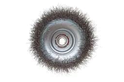 Корщітка технічна Intertool для болгарки УШМ щітка дротяна чашкова 150 мм рифлена BT-1150 - мініатюра 2