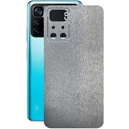 Захисна плівка StatusSKIN для Xiaomi Poco M4 Pro 5G 2021 Корпус Вініл Метал срібло