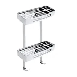 Мильниця Bemeta Cytro подвійна із нержавіючої сталі 102308241, Хром