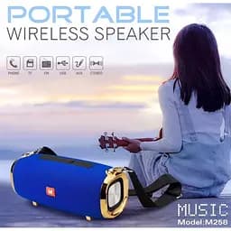 Бездротова портативна колонка Voltronic Bluetooth M258 в асортименті - мініатюра 3