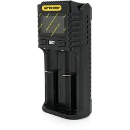 Зарядний пристрій універсальний Nitecore Digicharger UMS2, 2 канали, LCD дисплей, підтримує Li-ion, Ni-MH та Ni-Cd AA (R6), ААA (R03), С (R14)