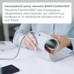 Автоматичний тонометр B.Well MED-58 (MED-58-2670) 16_2670 - мініатюра 3