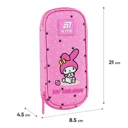 Пенал Kite HK рожевий (HK25-662-2) - мініатюра 3