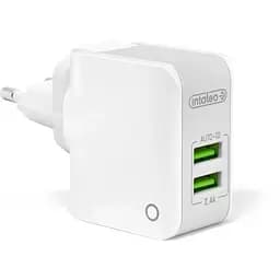 Зарядное устройство Intaleo TCA242 (2USB2,4A) (white) (1283126477492)