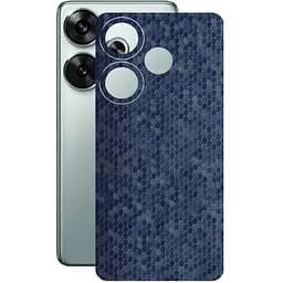 Захисна плівка StatusSKIN для Xiaomi Poco F6 Корпус Вініл Соти сині