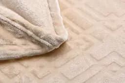 Плед Ardesto Embossed, 200х160 см, тауп (ART0301EB) - мініатюра 4
