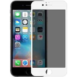 Захисне скло Privacy 5D (тех.пак) для Apple iPhone 7 plus / 8 plus (5.5) Білий
