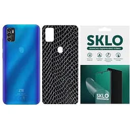 Захисна плівка SKLO Back тил Snake для ZTE Blade V 2020 Smart Чорний