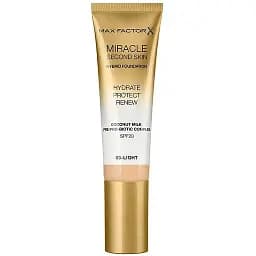 Тональна основа Max Factor Miracle Second Skin відтінок 03 (Light) 30 мл