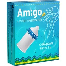Набір презервативів Amigo 3 уп. х 1 шт. (ROZ6400211934) - мініатюра 3