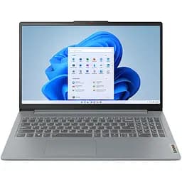 Ноутбук Lenovo IdeaPad Slim 3 15AMN8, Office, 15. 6 дюймів, AMD Ryzen 5 7520U до 4. 3GHz, 8GB RAM, 256GB SSD, AMD Radeon 610M, Arctic Grey - мініатюра 8