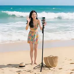 Селфі-монопод Ulanzi TT23 Auto-Tracking Selfie Stick Tripod (T168) - мініатюра 10