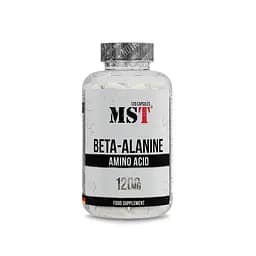 Бета-аланін MST Nutrition Beta-Alanine, 120 капсул для підтримки  м'язів