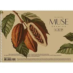 Альбом Muse Drawing на спіралі A4 30 аркушів в асортименті (PB-SC-030-346) - мініатюра 3