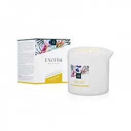Свічка для масажу з ароматом іланг-ілангу Exotiq Massage Candle Ylang Ylang