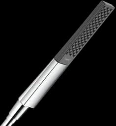 Ручний душ Hansgrohe Rainfinity 1jet Matt Black 26866670, Чорний матовий - мініатюра 2