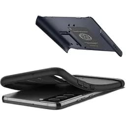 Оригінальний чохол із підставкою Spigen Slim Armor для Samsung Galaxy S22 Plus (6.6") Slate (ACS03978) - мініатюра 10