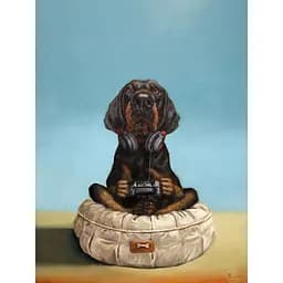 Картина постер на полотні BrushMe Гравець