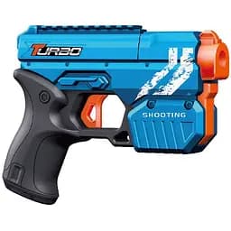 Іграшковий пістолет Turbo Attack Force з м'якими набоями 12 шт. (ВТ324)