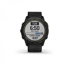 Смарт-годинник Garmin Enduro Carbon Gray Titanium with Black UltraFit Nylon Strap (010-02408-01/11) - мініатюра 3