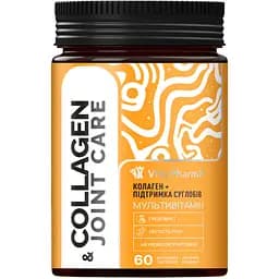 Витаминно-минеральный комплекс Vita PharmX Collagen & Joint Care 60 жевательных пастилок