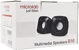 Акустична система Microlab 2.0 B-16 Black (B-16) - мініатюра 6