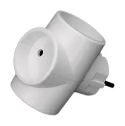 Тройник СВ-У РВ10-033 на 3 розетки без заземления