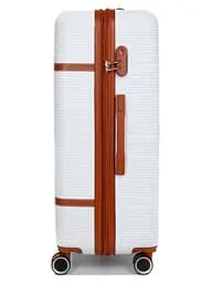 Валіза велика L ABS-пластик Worldline Airtex 629 76×52×30см 110л Біла - мініатюра 5