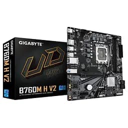 Материнська плата B760M H V2 s1700 B760 2xDDR5 M.2 HDMI DP mATX Gigabyte teh0018963 - мініатюра 5