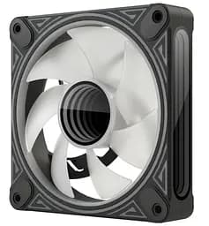 Вентилятор Coolmoon 120мм CM-DM1-B Reverse (CM-DM1-B-R) Black - мініатюра 7