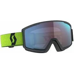 Маска горнолыжная Scott Factor Pro Team 283567 Синяя/Зеленая (1081-283567.7065.347)