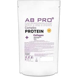 Протеин AB Pro Protein Complex + Collagen Клубничный пунш 1 кг